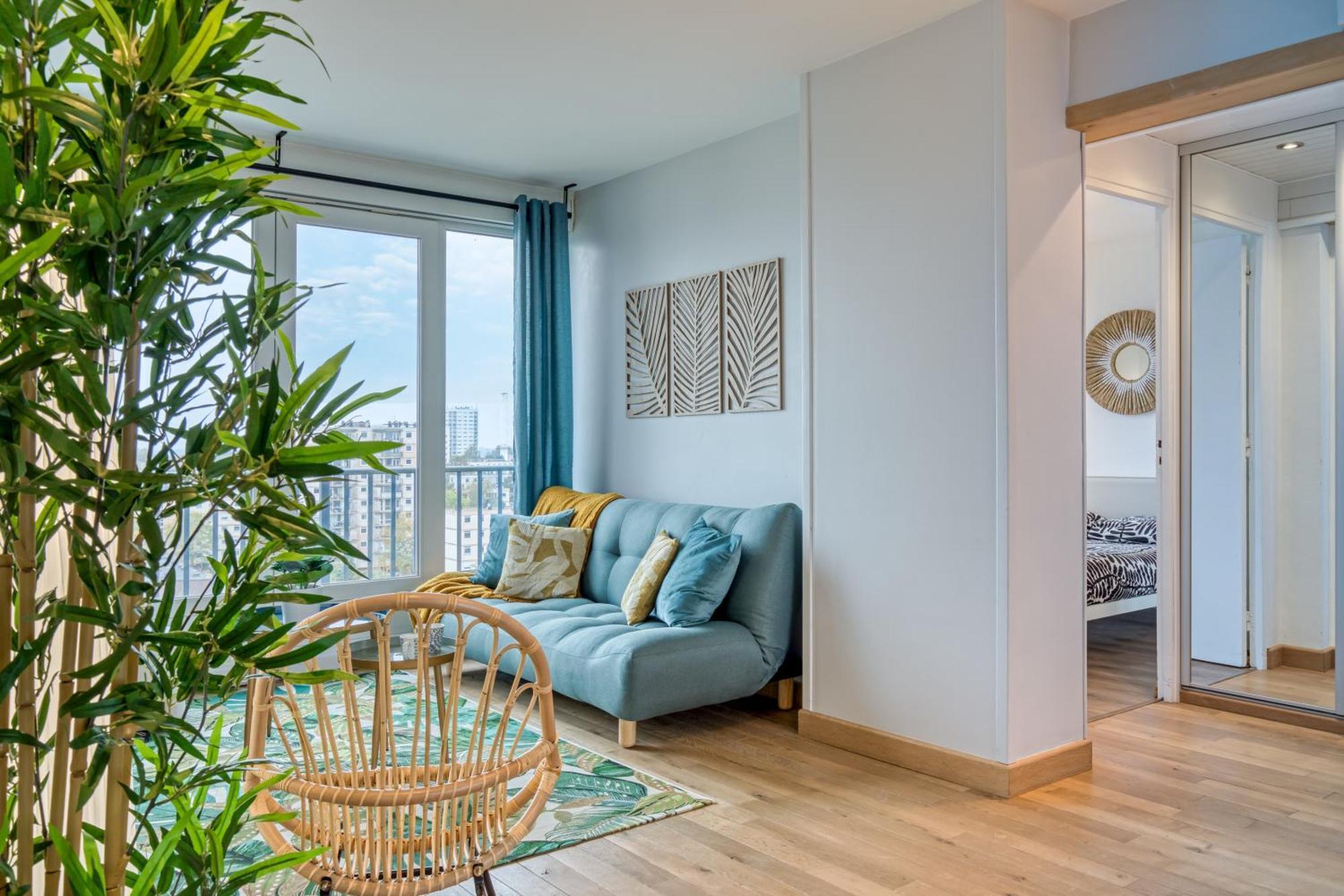 Apartment Cocon Lumineux - Parking Gratuit